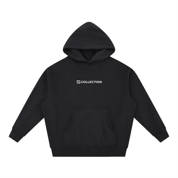Stealth Oversized Boxy Fit Fleece Hoodie