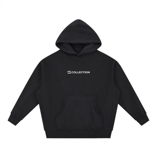 Stealth Oversized Boxy Fit Fleece Hoodie
